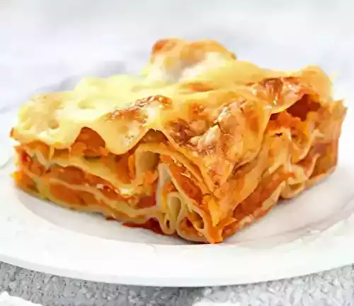 Lasagnes végétariennes aux légumes et à la Brousse