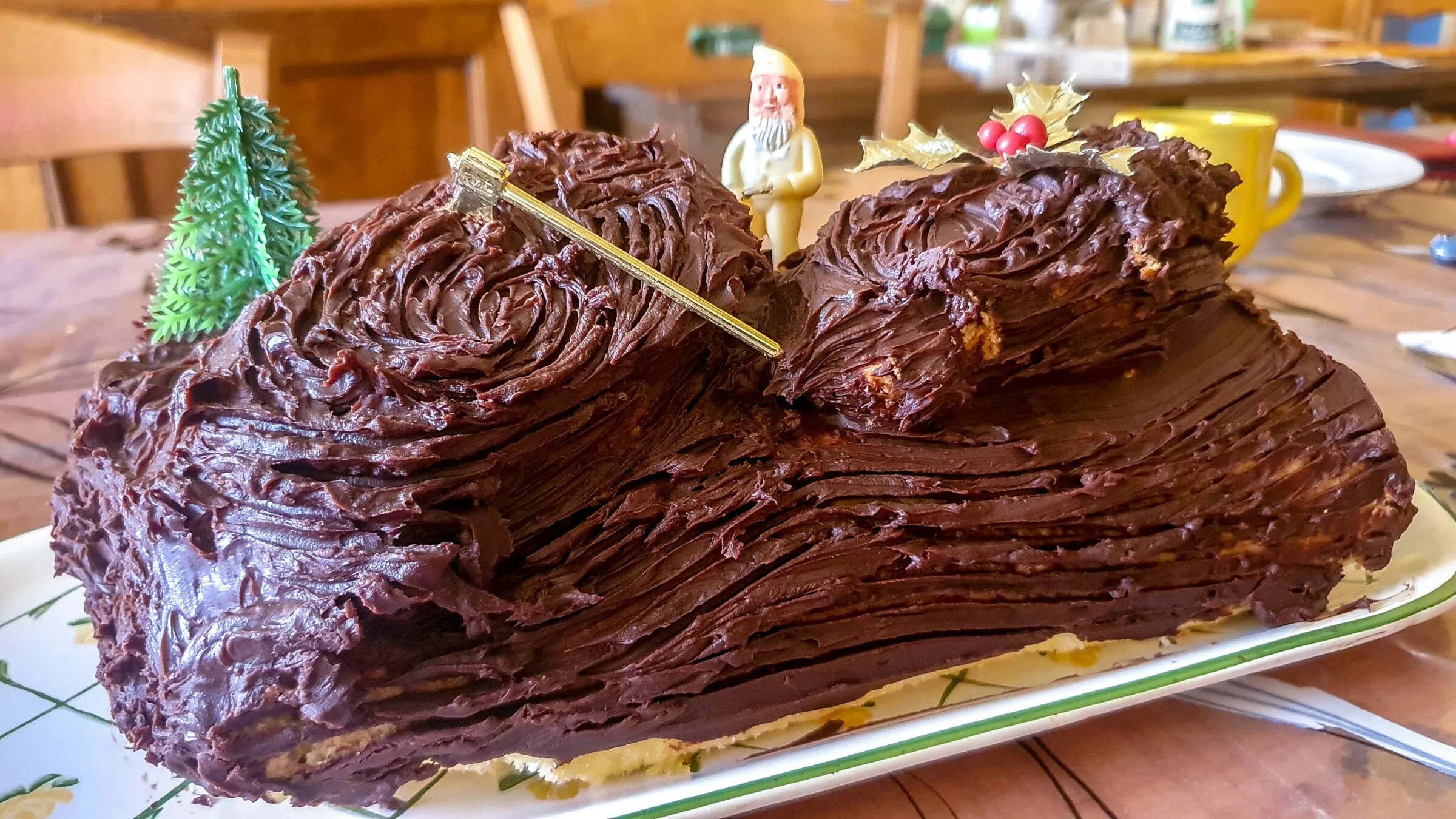 Ma Bûche de Noël traditionnelle