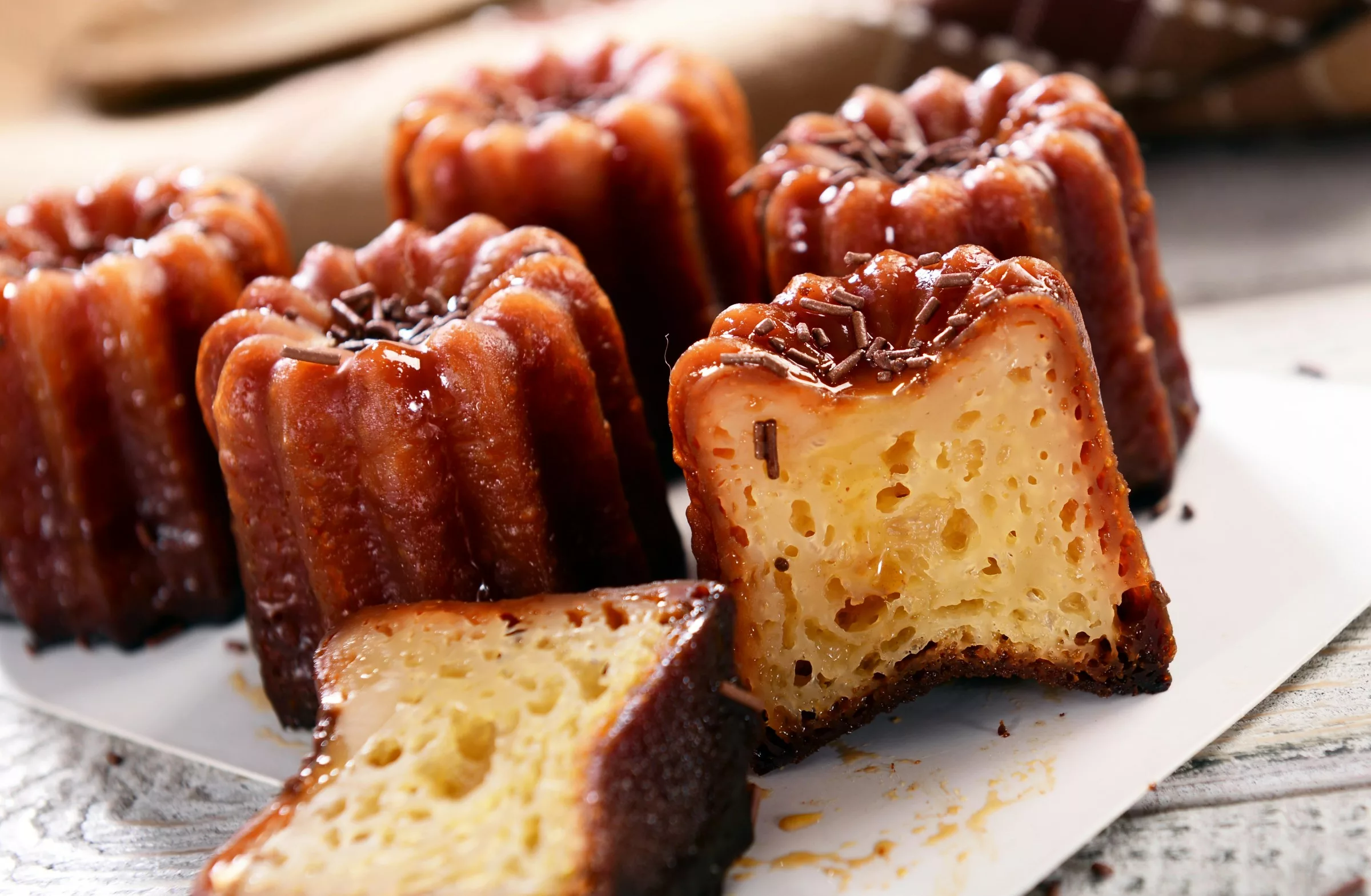 Mes Canelés bordelais au rhum et à la vanille