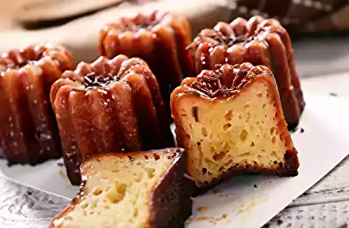 Mes Canelés bordelais au rhum et à la vanille