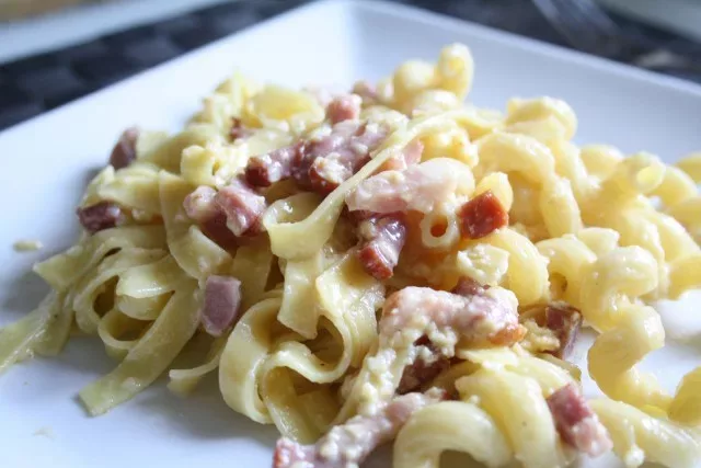 Pâtes à la Carbonara faciles