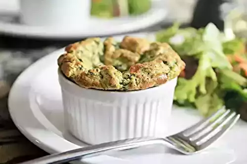 Soufflé d’épinards