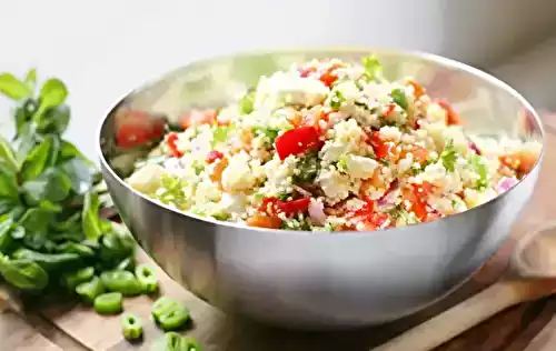 Mon taboulé maison à la semoule