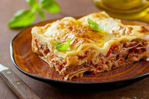 Mes lasagnes bolognaise faciles