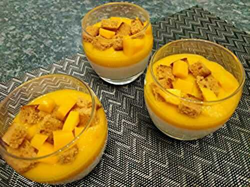 Panna cotta à la mangue