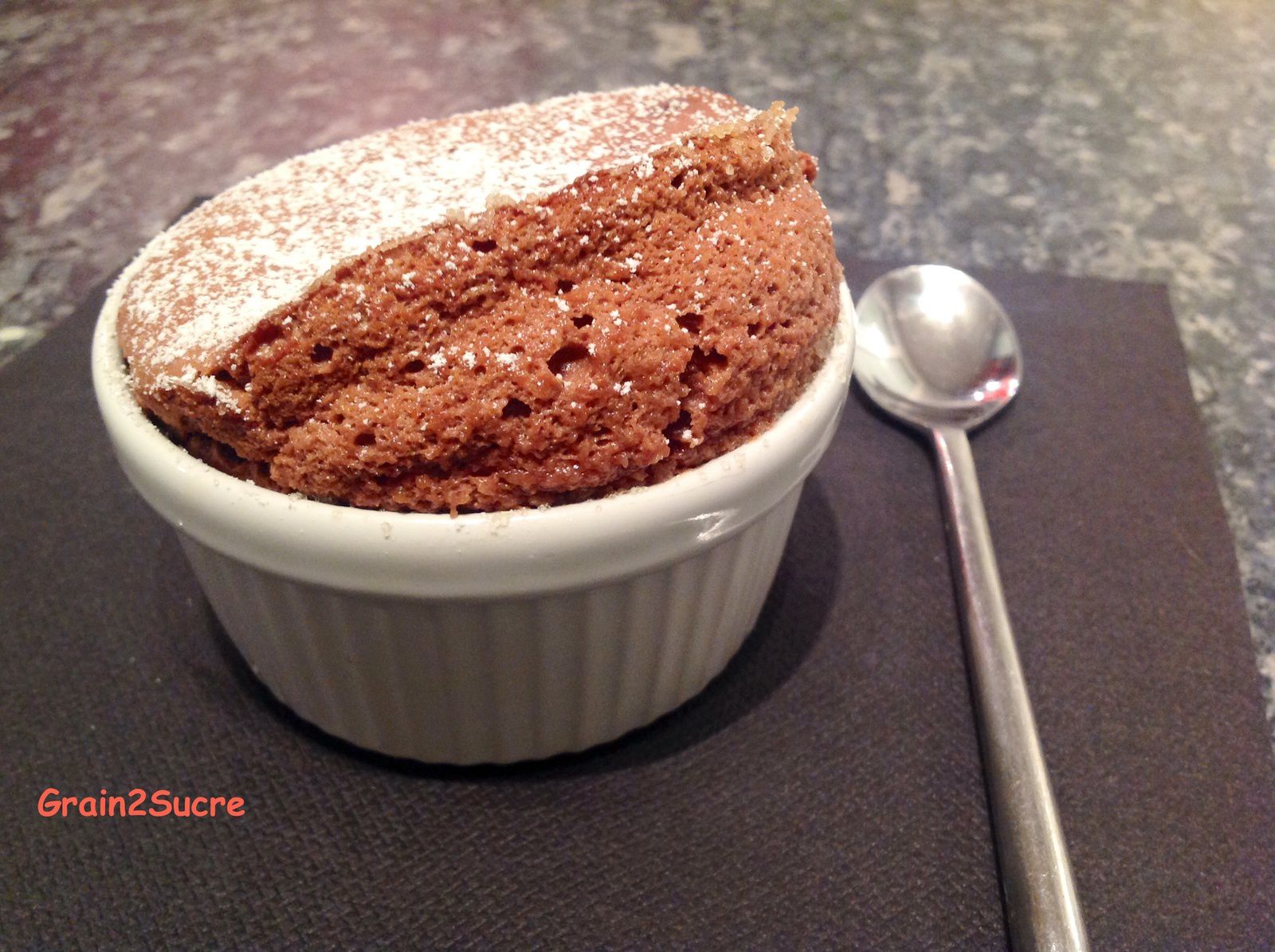 Soufflé au chocolat