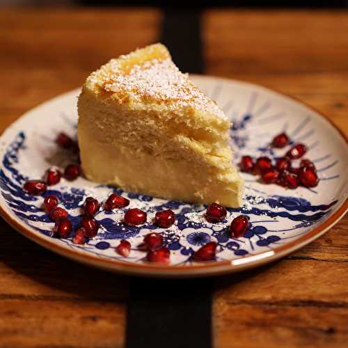 Gâteau magique à la vanille - une préparation : 3 textures !