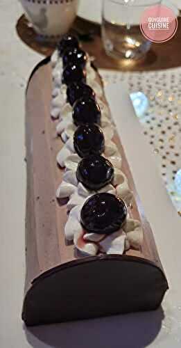 Bûche forêt noire