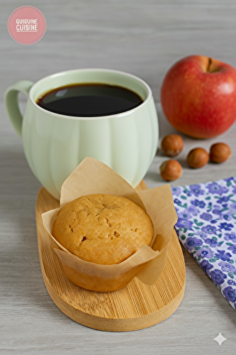 Muffins pommes noisettes