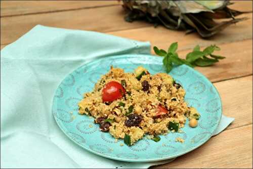 Salade de couscous sucré-salé à l’ananas