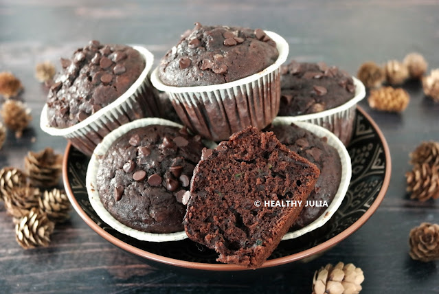 MUFFINS CHOCO-COURGETTE