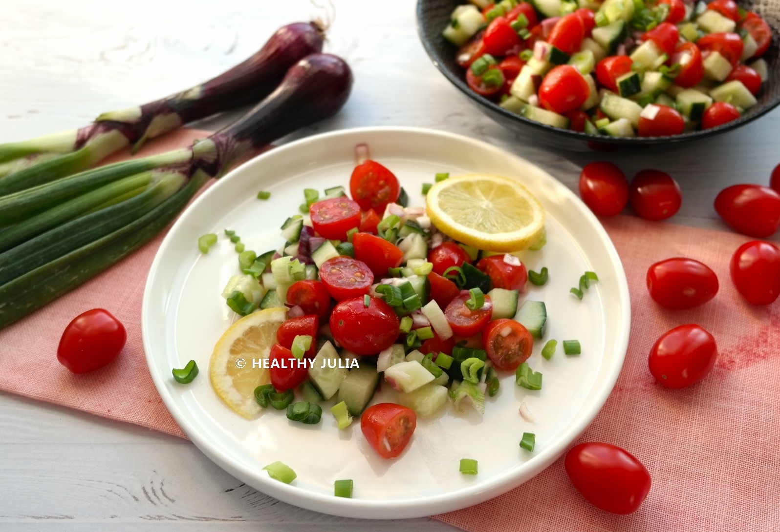 SALADE JÉRUSALEM #VEGAN