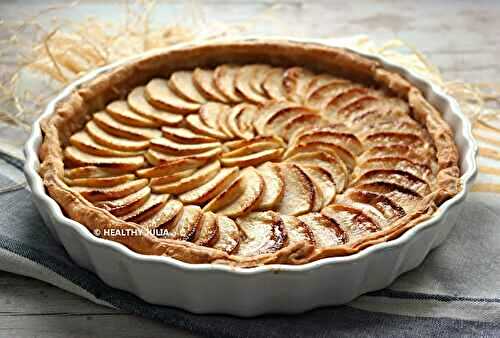 TARTE AUX POMMES LÉGÈRE #VEGAN