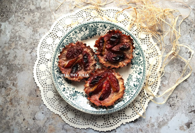 TARTELETTES AUX PRUNES, PÂTE AU SARRASIN