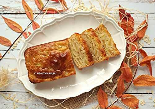 PETIT CAKE AUX FLOCONS D'AVOINE, POMME ET SIROP D'ÉRABLE