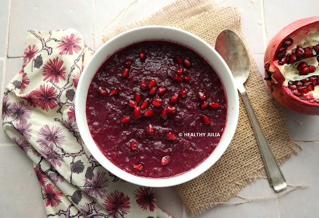 COMPOTE POMME-FRUITS ROUGES #VEGAN