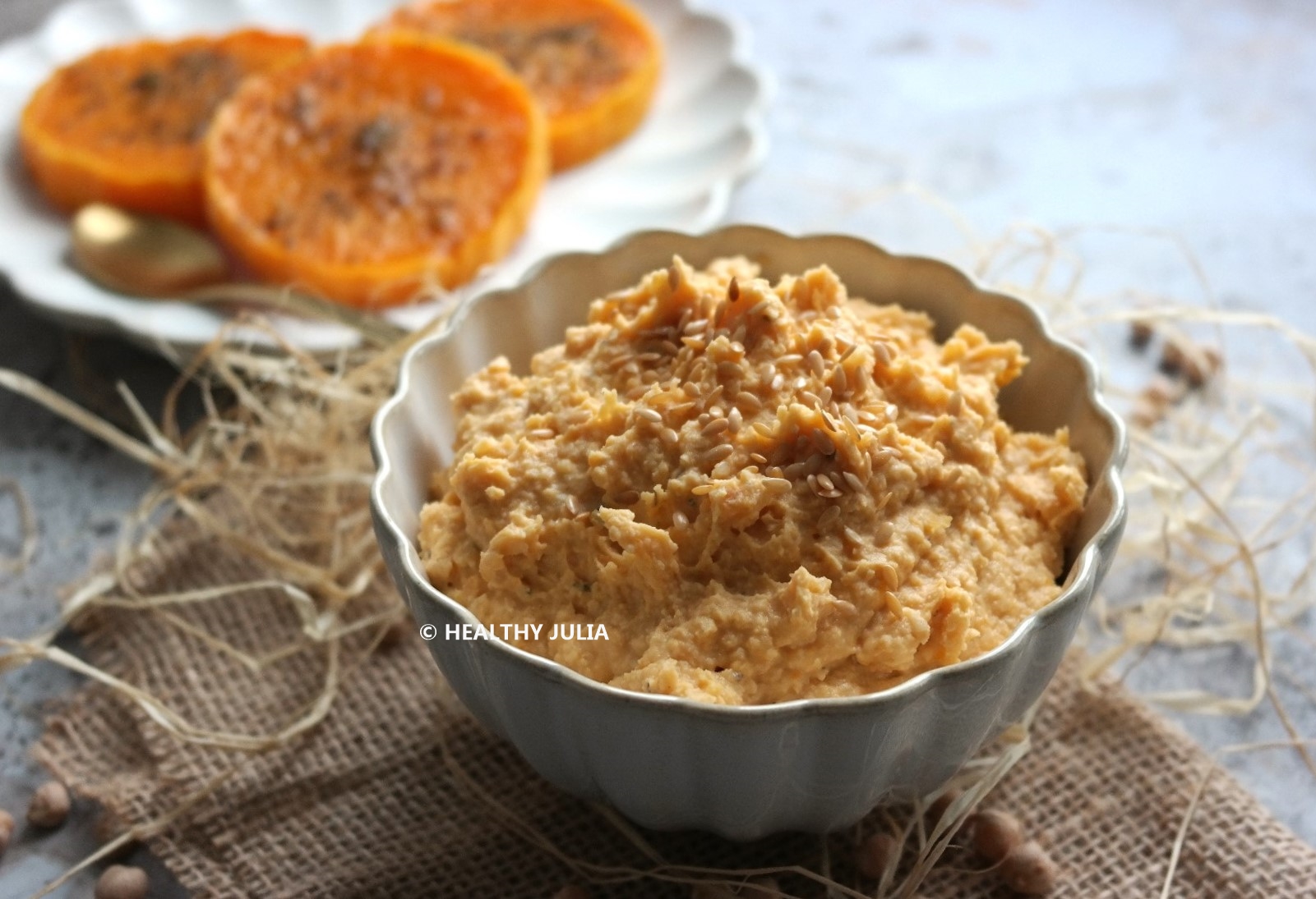 HOUMOUS DE BUTTERNUT RÔTIE #VEGAN