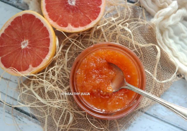 CONFITURE DE PAMPLEMOUSSE AU CITRON #VEGAN