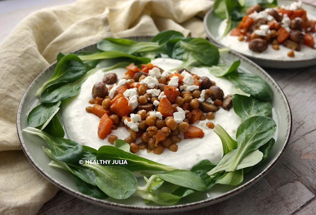 LÉGUMES RÔTIS SAUCE À LA GRECQUE