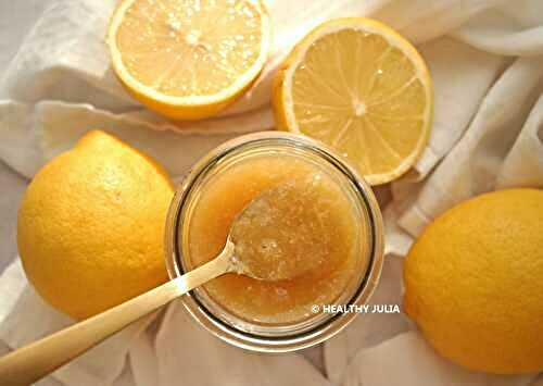 MARMELADE DE CITRON #VEGAN