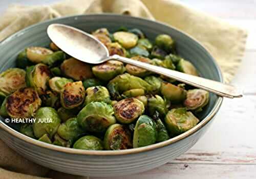 POÊLÉE DE CHOUX DE BRUXELLES #VEGAN