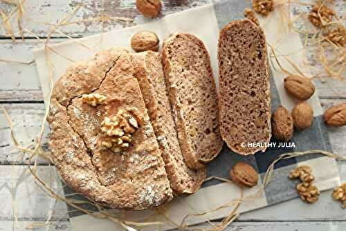 PAIN COMPLET AUX NOIX #VEGAN