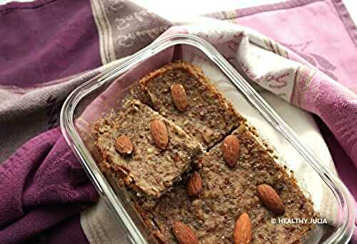 BANANABREAD AMANDE ET DATTES (MEAL PREP) #VEGAN
