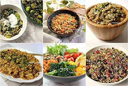 VARIATIONS HEALTHY AUTOUR... DU QUINOA #VEGAN