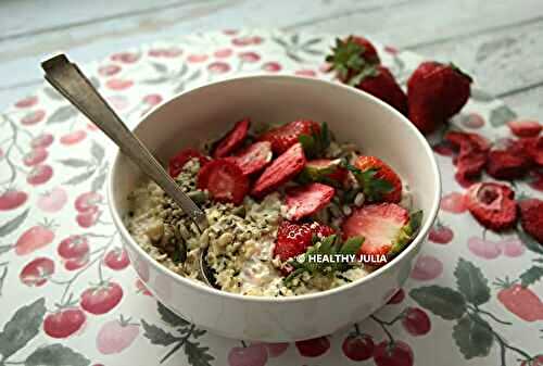 CRÈME BUDWIG AUX FRAISES (SANS SUCRE AJOUTÉ)