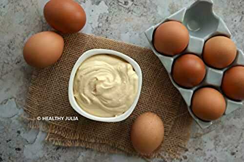 MAYONNAISE EXPRESS AUX ŒUFS DURS (TRÈS LÉGÈRE)