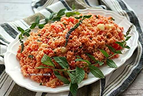 TABOULÉ AU GASPACHO #VEGAN