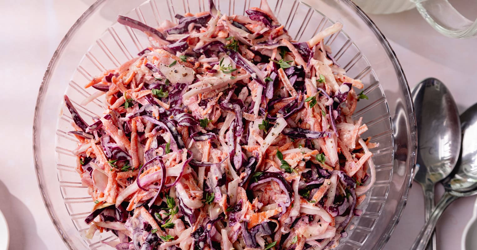 Le coleslaw, l’accompagnement de tous vos repas d’été !