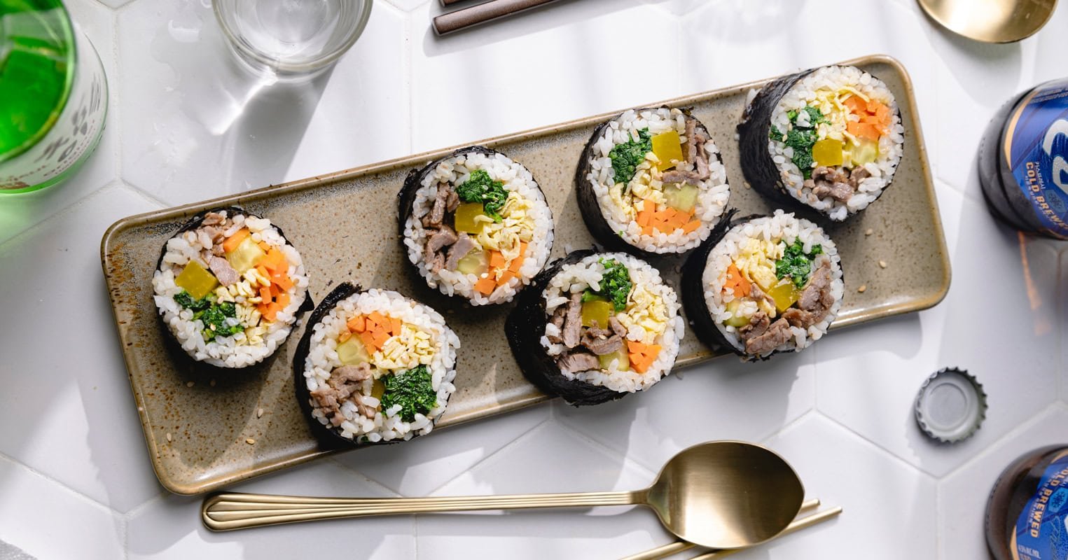 Maîtrisez l’art du gimbap coréen en quelques étapes !