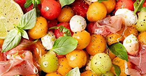 Pourquoi la salade melon-jambon à partager est le plat parfait de l’été ?