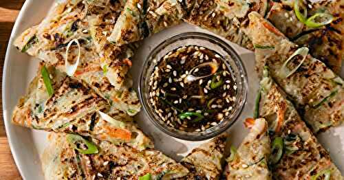 Les pancakes coréens aux légumes (yachaejeon)