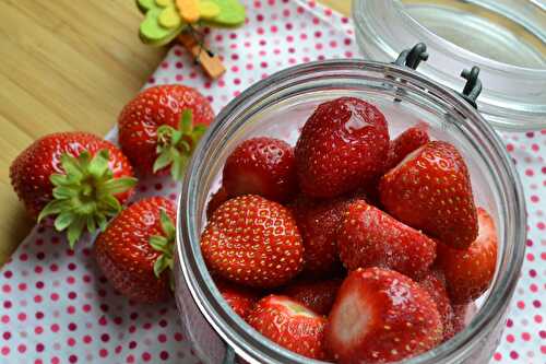 Fraises au naturel