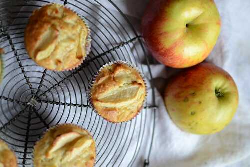 Muffins aux flocons d'avoine et pomme
