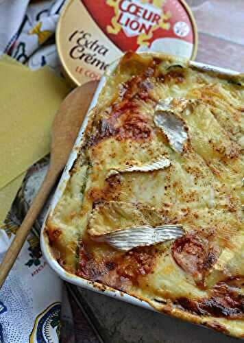 Lasagne courgette fromage