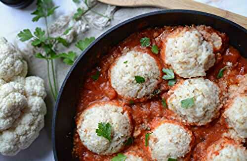 Boulettes de chou fleur #végétarien