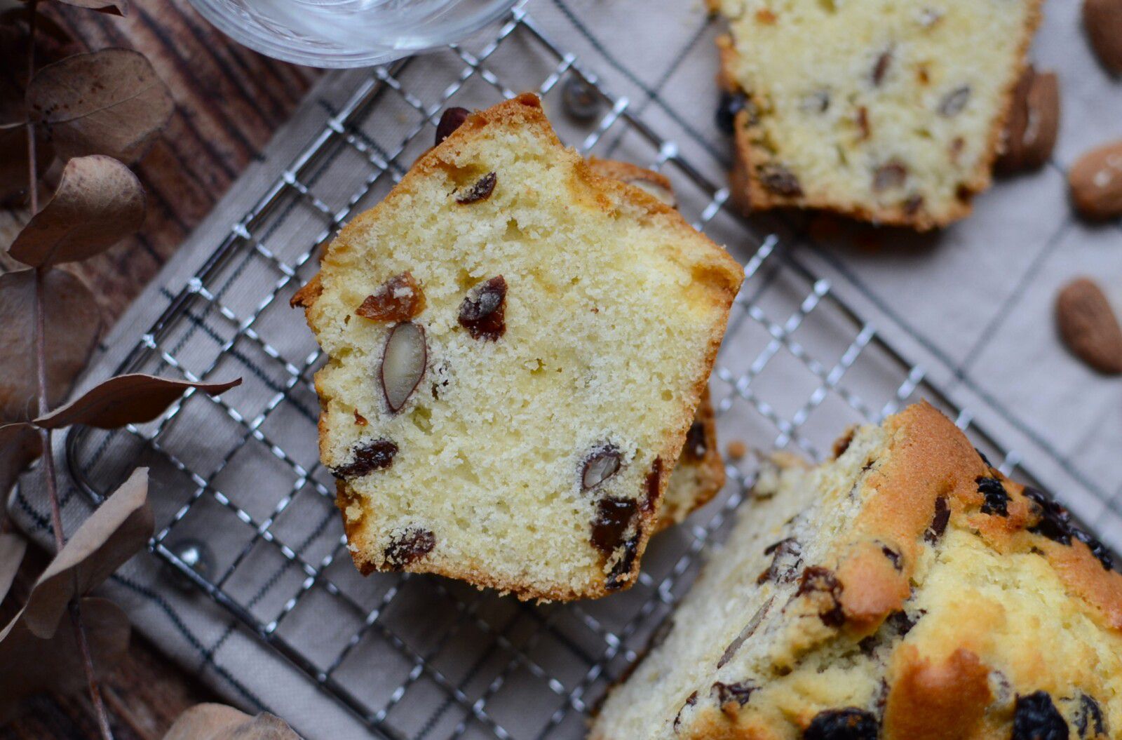 Cake raisins secs amandes