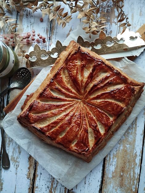 Galette des Rois à la crème de pistache