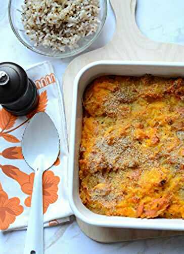 Gratin de potimarron #facile à faire #végétarien