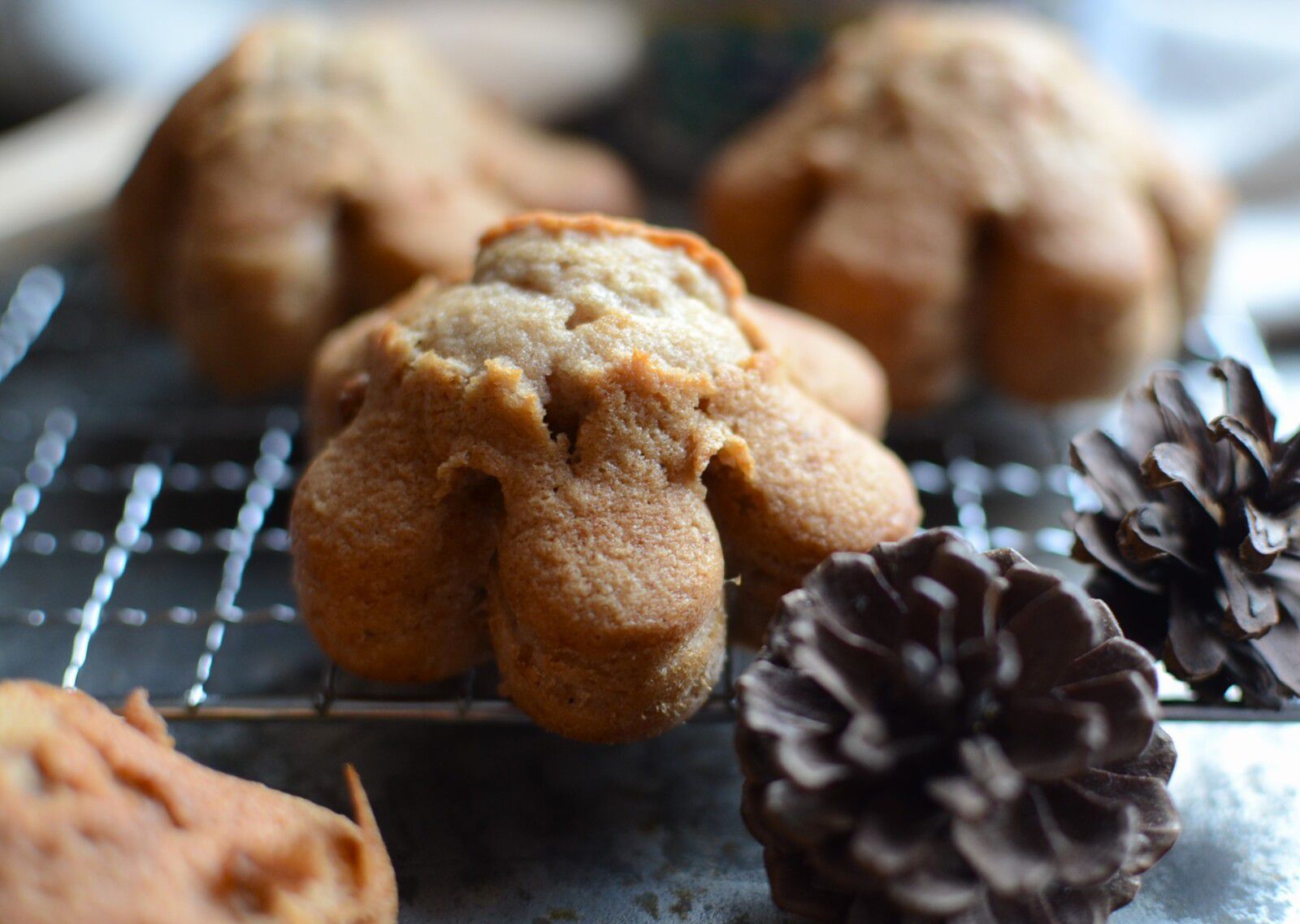 Petits gâteaux à la crème de marron - mini Ardéchois