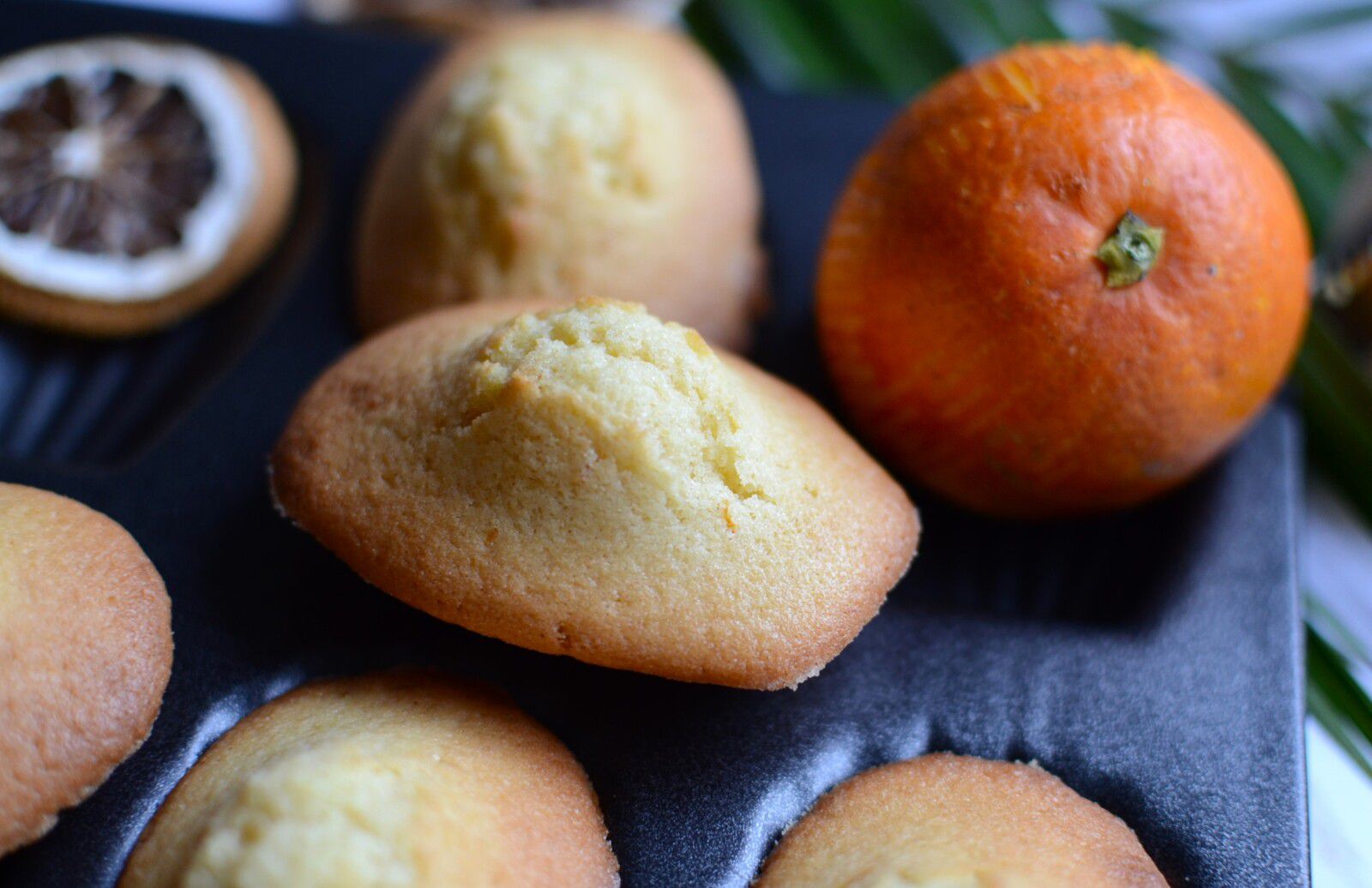 Madeleines à l'orange