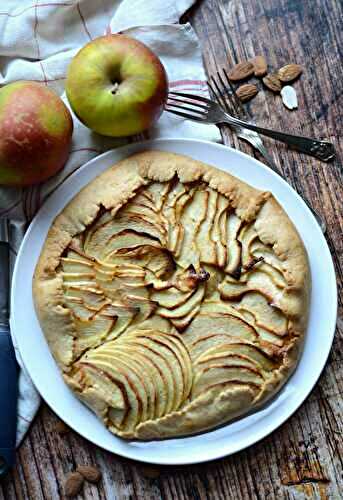 Tarte pommes crème d'amande