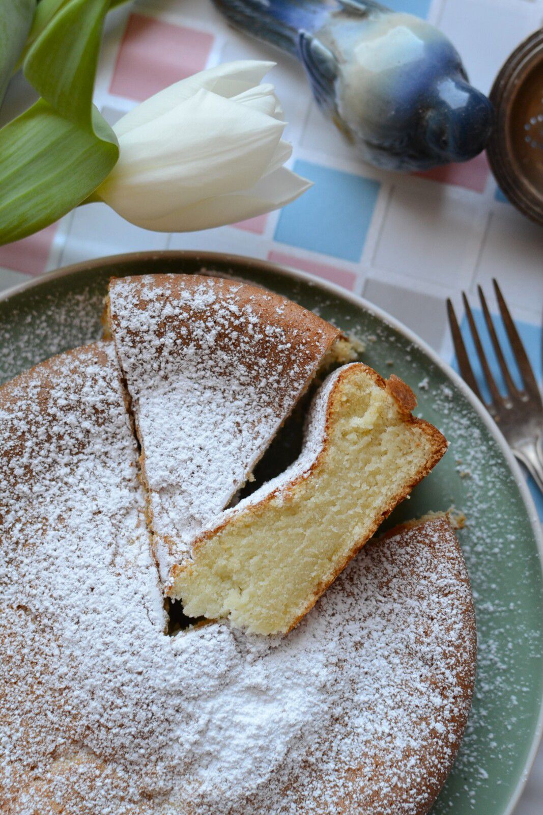 Gâteau au lait moelleux