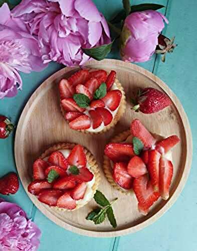 Tartelettes aux fraises