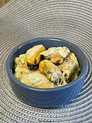 Moules à la crème et paprika fumé