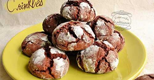 Les crinkles : des petits gâteaux moelleux au chocolat