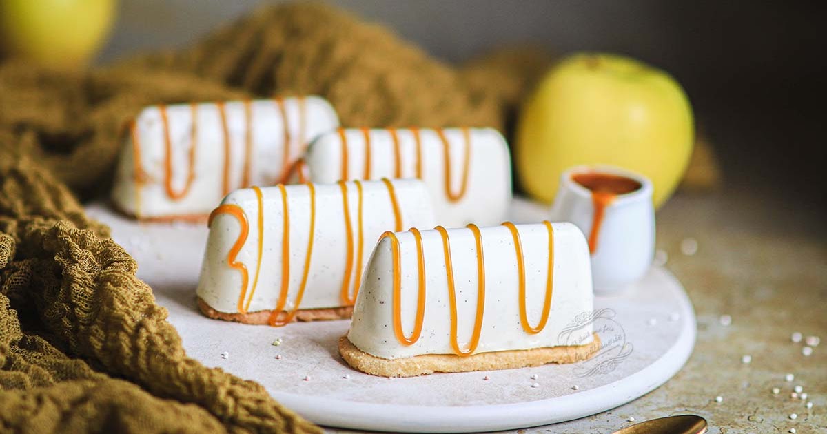 Entremets breton pomme caramel